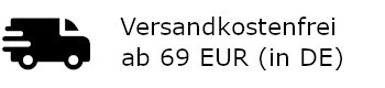 Versandkostenfrei ab 69 EUR innerhalb Deutschlands