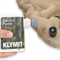 Klymit Akku-Pumpe fuer Isomatte mit USB wiederaufladbar...