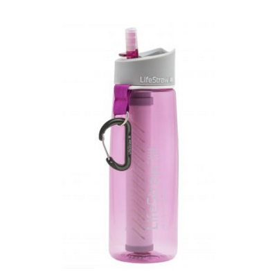 LifeStraw Go 650 ml, pink, 2-Stage Filter