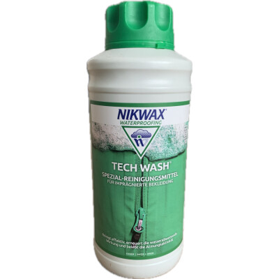 Nikwax Reinigungsmittel wasserdichte atmungsaktive Kleidung TechWash 1 Liter bei Outaway.de