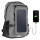 Sunnybag Solarrucksack EXPLORER plus in grau schwarz als stylischer Rucksack mit mobiler Ladestation bei Outaway.de