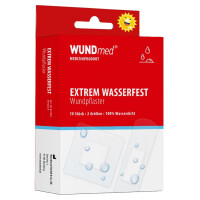 WUNDmed Extrem Wasserfest Pflaster Inhalt 10 Stueck in 2...