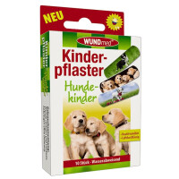 WUNDmed Kinderpflaster Hunde-Motive Inhalt 10 Stueck bei...