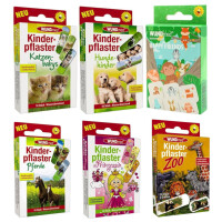 WUNDmed Kinderpflaster Zoo-Motive Set mit Inhalt 70...