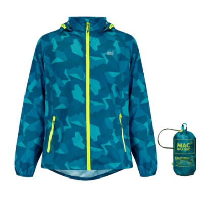 Mac In A Sac Regenjacke Origin Edition Teal-camo S