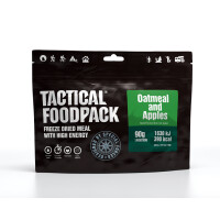 Tactical Foodpack Haferflockenbrei mit Aepfeln