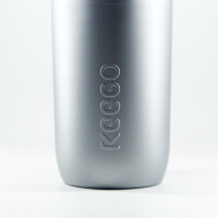 Keego Titanium Trinkflasche 750ml Silver Stardust