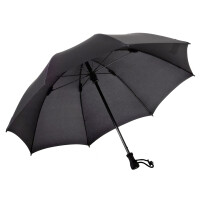 Euroschirm Trekking-Regenschirm birdiepal outdoor in schwarz