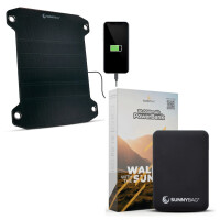 Sunnybag LEAF PRO Solarpanel und Powerbank 10000 mAh fuer...