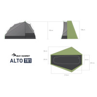 Sea to Summit Alto TR Backpacking Zelt