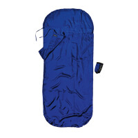 COCOON Kinder TravelSheet Seide - Reise-Schlafsack ultramarine blue
