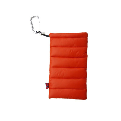 THOQ Smartphone-Tasche daunengefuettert coral waermt jedes Smartphone und sorgt fuer laengere Akkulaufzeit im Winter und ist perfekt fuer Outdoor bei Outaway.de