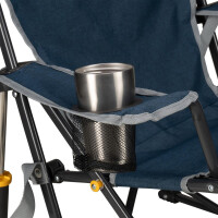 GCI Kickback Rocker Campingstuhl Heathered Indigo Blue