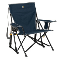 GCI Kickback Rocker Campingstuhl Heathered Indigo Blue