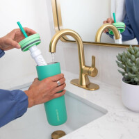 LifeStraw Go Steel Tumbler 500ml icelandic blue