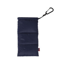 THOQ Smartphone-Tasche daunengefuettert in dunkelblau...