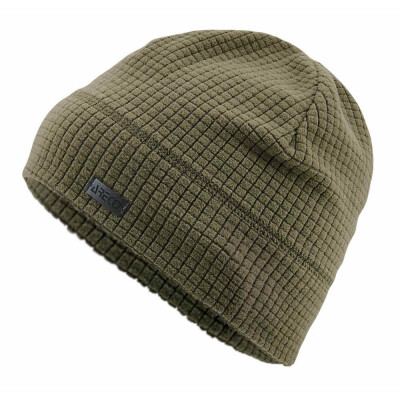 Areco leichter Outdoor-Beanie mit Waffelstruktur-Optik olivgruene Muetze bei Outaway.de