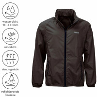 PXE-Light Jacke Men PACKable - Regenjacke anthrazit