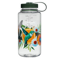 Nalgene Sustain-Weithals-Trinkflasche 1 Liter, citrus...