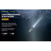 Armytek Viking Pro Max kalt-weiß, 5300 Lumen, 355 Meter Leuchweite