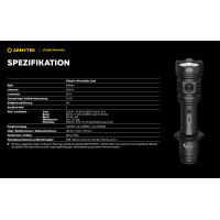 Armytek Viking Pro Max kalt-weiß, 5300 Lumen, 355 Meter Leuchweite