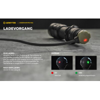 Armytek Dobermann Pro Max kalt-weiß, 3000 Lumen, 460 Meter Leuchweite