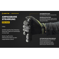 Armytek Predator Pro Max kalt-weiß, 3000 Lumen, 590 Meter Leuchweite