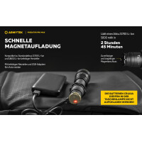 Armytek Predator Pro Max kalt-weiß, 3000 Lumen, 590 Meter Leuchweite