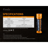 Spezifikationenliste zum Fenix ARB-L21-5000U LiIon USB...