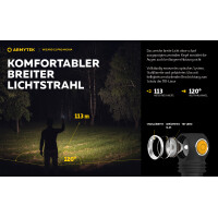 Armytek Wizard C2 Pro Nichia warm (1600 lm, 113 m)